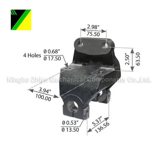 Mặt trước đúc móc áo đúc đầu tư bằng sắt dễ uốn